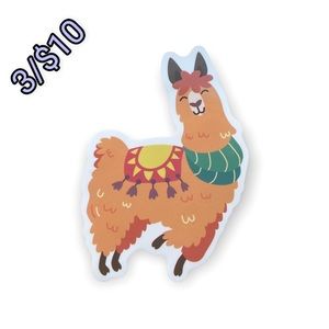 ✨3/$10✨ Llama Sticker